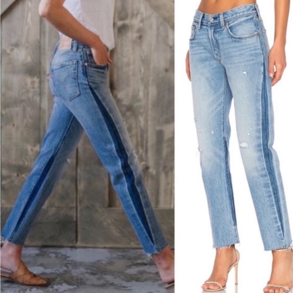 Levi’s 501 Crop You Pretty Thing Revolve Button Fly Jeans 28x28